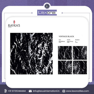 Carreaux de sol en marbre de porcelaine 60x120 brillants de luxe émaillés d'or pour l'intérieur de salon épaisseur de 5mm - Product Image 5