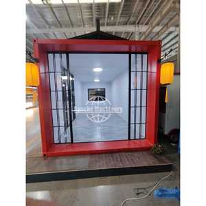 Kiosque alimentaire mobile personnalisable de style chinois ancien avec lanternes rétro pour la restauration rapide, le café et le thé - Product Image 2