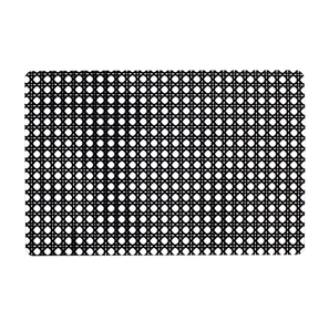 Alfombrillas antideslizantes de cuero para mesa de comedor, diseño multicolor hecho a mano - Product Image 1