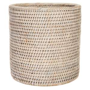 Modern Design Rattan <b>Waste</b> <b>Basket</b> Handcrafted Rattan <b>Basket</b> Suitable for Office and Home Decoration OEM ODM - Product Image 2
