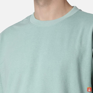 Microfibre nouveau Style 2024 à la mode hommes T-shirts goutte épaule séchage rapide personnaliser tricot t-shirts en haute qualité oem - Product Image 4