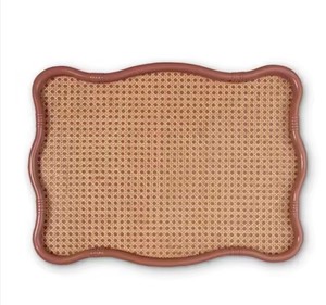 ถาดหวายหอยเชลล์ธรรมชาติสำหรับตกแต่งบ้านการจัดเก็บอาหารดีไซน์ห้องครัวทำจากเวียดนาม - Product Image 5