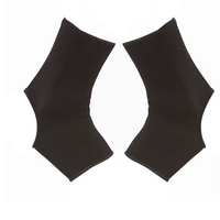 Protège-tibias de boxe en coton MMA Protecteur de cheville Protection des pieds Kickboxing Qualité supérieure Léger et extensible Cheville