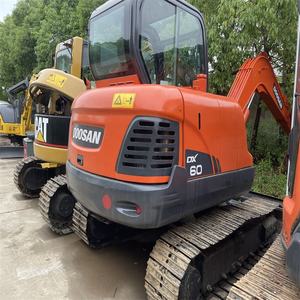 Doosan รถขุดดิน DX60ขนาดเล็ก6ตันรถตักดินไฮดรอลิกมือสอง DX75 DX80อยู่ในสภาพดี - Product Image 3