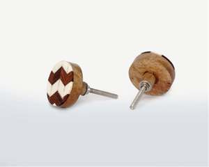 Perilla de Puerta de Madera para Mueble, Color, Forma y Tamaño Personalizados, Hecho en India - Product Image 1