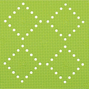 Spirella Collezione Alaska, Tappetino Doccia 71 x 36, PVC, Verde - Product Image 1