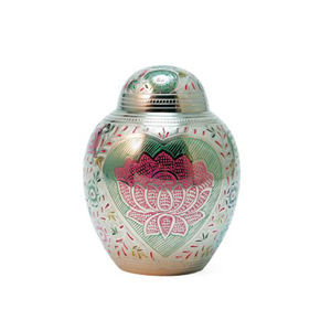 Small Silver Cremation Urns Baby Ashes <b>Keepsakes</b> Reasonable Design <b>Memorial</b> Urn for Infant Ashes - Product Image 6