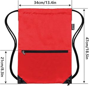 Bolsas con Cordón de Alta Calidad, Bolsa Deportiva para Béisbol, Gimnasio, Yoga, para Hombre y Mujer - Product Image 6