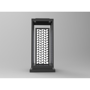 DNT.001.12 Lampe de jardin LED haut de gamme, lumière blanche chaude, lampe de paysage à énergie solaire, corps en aluminium, couleur 3000K pour les parcs à thème - Product Image 2