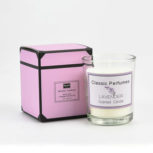 Bougie parfumée de luxe en cire de soja faite à la main pour la décoration intérieure Vente en gros en usine Logo personnalisé Cadeau romantique en option - Product Image 4