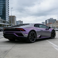 Film de protection de peinture pour voiture Innofilms TPU Fantasy Grey Charm Purple, 1,52 m x 15 m, effet changeant de couleur, auto-réparant, directement de l'usine