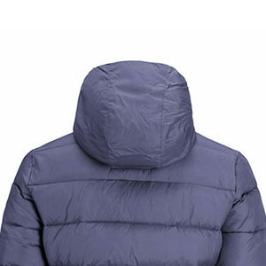 Chaqueta de invierno formal empacable de espesor fino con cuello levantado impermeable y a prueba de viento Reversible para el calor en movimiento - Product Image 6
