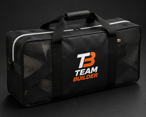 Team <b>Builder</b> Custom Ice Hockey Apparel Storage <b>Bag</b>-Waterproof Polyester/Nylon with Zipper Button Closure Ventilated Mesh Panels - Product Image 3