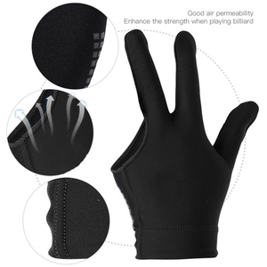 Gant de billard personnalisé à une main, gant de billard à trois mains, renforcer la force personnalisée OEM pour le billard - Product Image 4