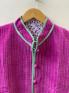 Indien plaine Vintage gilet veste rétro gilet manteau hiver gilet chaud tissu unisexe veste léger achat en vrac - Product Image 3