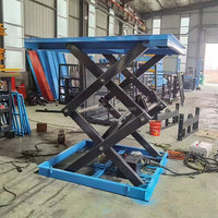 Plateforme élévatrice à ciseaux fixe robuste, directement de l'usine, avec système hydraulique à longue durée de vie