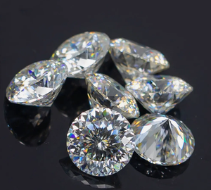Lujo de lujo corte redondo brillante moissanite diamante piedra preciosa suelta D color VVS1 Joyería de diamantes cultivados en laboratorio hecho certificado GRA - Product Image 2