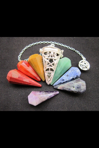 Pendule à Cage en métal argenté avec Chakra Interchangeable, pierres d'agate à facettes, vente en gros, acheter chez Amayra crystal export - Product Image 4