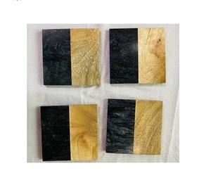 Heat Resistant Non Slip Coasters <b>Wooden</b> Tea Cup Coaster for Homeware Tableware Mats and Pads <b>Placemat</b> Table Decoration Coasters - Product Image 6