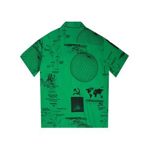 เสื้อเชิ้ตทักซิโด้ลำลองสำหรับผู้ชาย Liberaiders ผ้าฝ้าย 100% ลาย Space Race กันน้ำ แบบจุด  ไซส์ใหญ่ถึง 6XL รับผลิตแบบ ODM - Product Image 2