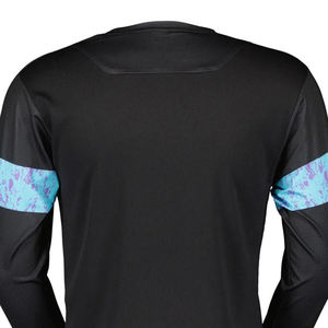 Jersey de Ciclismo de Manga Larga con Diseño Profesional, Transpirable, de Secado Rápido, Ropa Deportiva Personalizada con Nombre de Equipo, Poliéster/Algodón, Unisex - Product Image 6