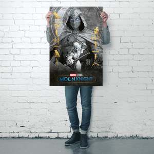 โปสเตอร์มาร์เวลสไตล์โมเดิร์น มูนไนท์สำหรับตกแต่งผนัง - Product Image 3