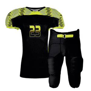 Uniforme de Fútbol Americano para Adultos, Poliéster de Secado Rápido y Transpirable, Nombre del Equipo Personalizado, Precio Razonable para Crear el Tuyo Propio - Product Image 1