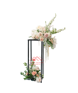 Centros de Mesa en Oferta, Soportes de Flores Metálicos Dorados para Bodas, Soportes de Flores para Decoración del Hogar y Bodas - Product Image 2