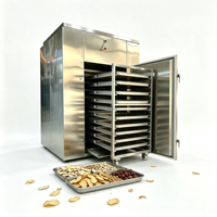 Industriële heteluchtcirculatie droogoven met elektrische verwarming en constante temperatuur voor fruit, groenten en vis