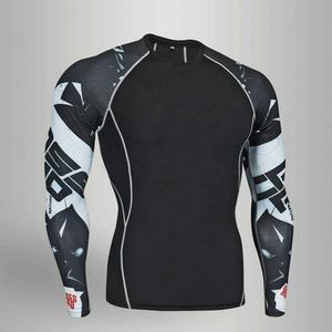 100% Fully Sublimated Men Long Sleeve Jiu Jitsu <b>Rashguards</b> Martial Arts Clothing <b>Bjj</b> Sublimated <b>Rashguards</b> for Mens - Product Image 6