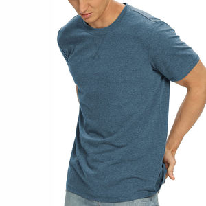 T-shirts pour hommes de haute qualité fabriqués par un fabricant professionnel, logo et design personnalisés, 100% coton, prix bas, conception OEM - Product Image 2