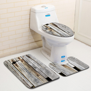 Custom Printed <b>Bath</b> Mat Bathroom Rug <b>Set</b> for Bathroom Non-Slip <b>Shower</b> Curtain <b>Bath</b> Mat - Product Image 4