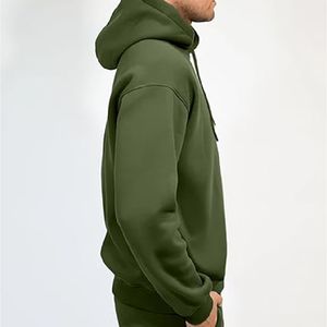 Conjunto Deportivo de Dos Piezas con Logotipo Personalizado, Pantalones Joggers y Chaqueta Cortavientos para Hombre, 100% Algodón - Product Image 3