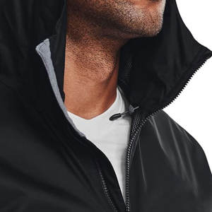 Veste de pluie à fermeture éclair intégrale sur mesure pour homme, veste légère pour homme d'extérieur, vestes de pluie personnalisées pour homme, vestes de pluie robustes pour homme - Product Image 5