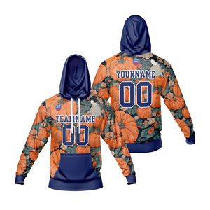 Sudadera con Capucha Personalizada con Logotipo para Hombre, Impresión por Sublimación Completa, Sudadera con Capucha Extra Grande de Alta Calidad - Product Image 1