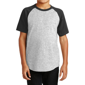 T-shirts de haute qualité en tissu, vêtements d'extérieur, mode, color block, manches raglan, t-shirts raglan pour hommes - Product Image 1