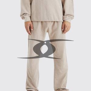 Chándal acampanado lavado ácido para hombre, conjunto de pantalones de chándal acampanados apilados y Sudadera con capucha, chándal desgastado con estampado 3D de lavado ácido - Product Image 4