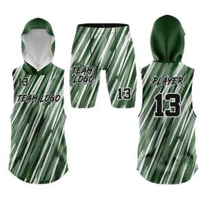 Maillots de football américain à capuche personnalisés 7v7 pour hommes, uniformes pour jeunes et adultes, polyester, football américain 7 contre 7, tailles plus grandes - Product Image 1