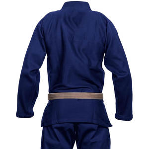 ชุดกิโมโน JJJ GI แบบถักลายสำหรับเด็กชุดฝึกศิลปะการต่อสู้มีความทนทานโลโก้ตามสั่ง - Product Image 2