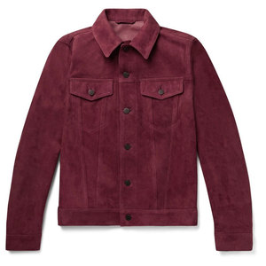 สำหรับใช้ในชีวิตประจำวัน เสื้อแจ็คเก็ตทรัคเกอร์ลำลองสำหรับผู้ชาย ผ้าเนื้อนุ่มสบาย สตรีทแวร์ เสื้อคลุม - Product Image 1