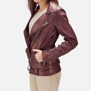 แจ็กเก็ตหนังสไตล์ใหม่สำหรับผู้หญิงแจ็กเก็ตหนังแฟชั่นสำหรับเสื้อผ้าฤดูหนาว - Product Image 5