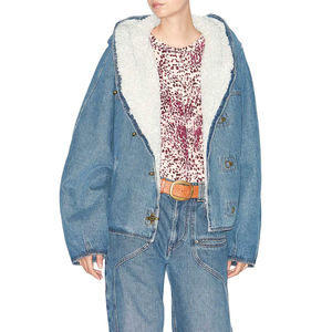 Veste en jean de haute qualité pour femmes Vente en gros de haute qualité Prix approprié Fabriqué au Pakistan Remplissage en coton de haute qualité - Product Image 3