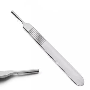 Meilleure vente Scalpel Scale Handle #3 BP Handle Blade Holder Instrument chirurgical vétérinaire X4 Instruments chirurgicaux approuvés ISO - Product Image 4