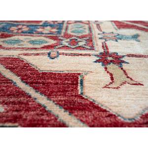 Alfombra de Lana Kilim Cyanna de Gran Tamaño, Anudada a Mano, con Medallón Rojo Naranja, para Entrada, Pasillo, Modelo Pae-5722, Rectangular, 9x12 - Product Image 3