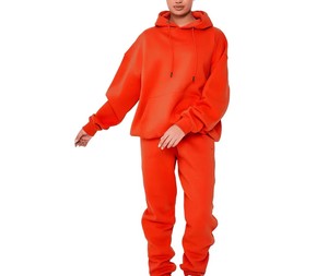 Survêtement pull léger de haute qualité pour femme avec logo personnalisé anti-rides pour le prix de l'hiver - Product Image 5