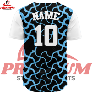 เสื้อเบสบอลคุณภาพสูง ขายส่ง ปักลายสโมสร ชุดยูนิฟอร์มเบสบอลแบบซับลิเมชั่น ผู้ผลิตเสื้อเบสบอลชาย - Product Image 2