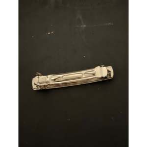 Pasador de Pelo Navajo Hecho a Mano en Plata de Ley, Elegante y Lujoso, Pinza de Pelo Navideña para Niñas, Lazo Bonito, Decoración de Pelo Metálica Hecha a Mano - Product Image 4