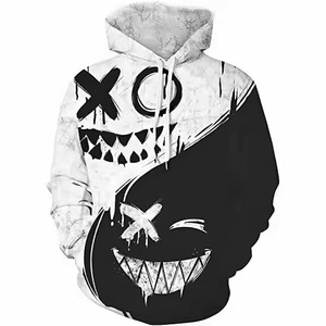 Sudaderas con Capucha Sublimadas Personalizadas al por Mayor, Nuevas para Invierno, Clásicas para Hombre, de Manga Larga, Forro Polar Transpirable, Impresión 3D - Product Image 4
