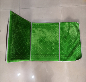 Tapis de prière pliable musulman le plus vendu, coussin épais antidérapant protège les genoux des personnes âgées - Product Image 5