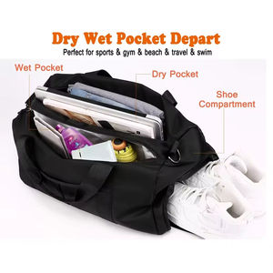 Sacs de sport imprimés sur toute la surface avec logo personnalisé, sacs de sport de sublimation de haute qualité, tendance actuelle, taille personnalisée - Product Image 2